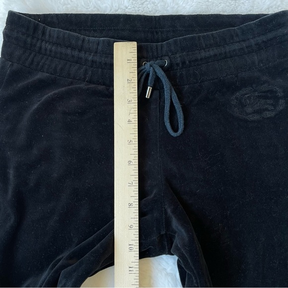 BURBERRY Velour Track Pants  size Small Dark Blue - Picture 5 of 8